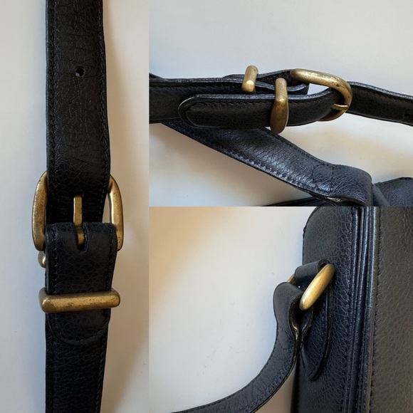 Coach Legacy Flap Crossbody Shoulder Bag Black Glove Tanned Leather Unisex Adult - Picture 7 of 16